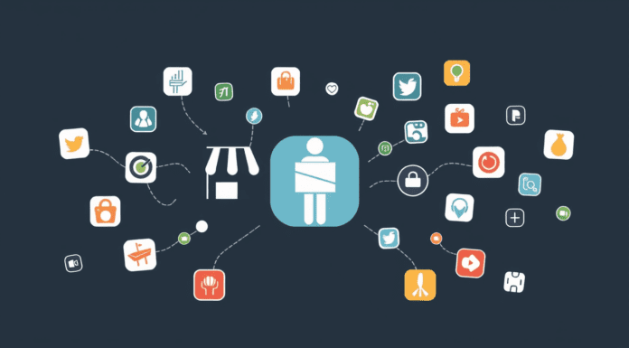 Reducir dependencia plataformas delivery restaurante Ilustración de un restaurante fortaleciendo su canal de delivery directo y reduciendo la dependencia de plataformas externas.